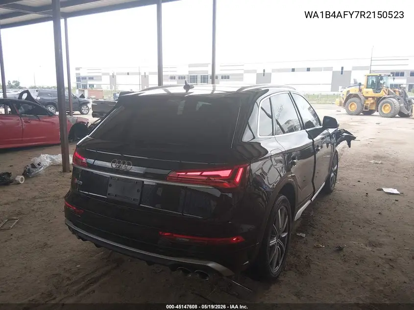 2024 Audi Sq5 Premium Plus Tfsi Quattro Tiptronic VIN: WA1B4AFY7R2150523 Lot: 45147608