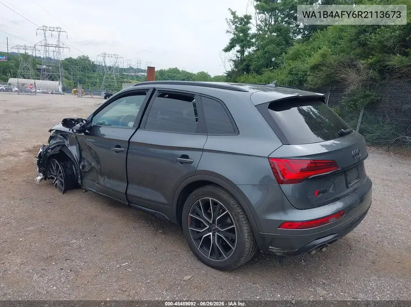 2024 Audi Sq5 Premium Plus Tfsi Quattro Tiptronic VIN: WA1B4AFY6R2113673 Lot: 45489092