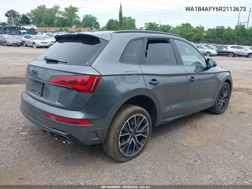 2024 Audi Sq5 Premium Plus Tfsi Quattro Tiptronic VIN: WA1B4AFY6R2113673 Lot: 45489092