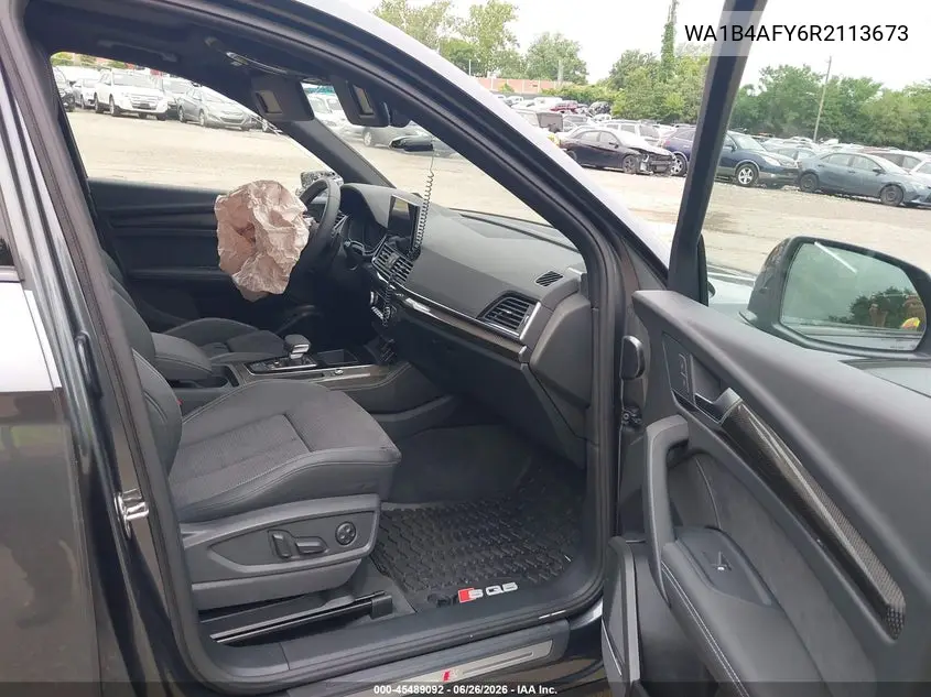 2024 Audi Sq5 Premium Plus Tfsi Quattro Tiptronic VIN: WA1B4AFY6R2113673 Lot: 45489092