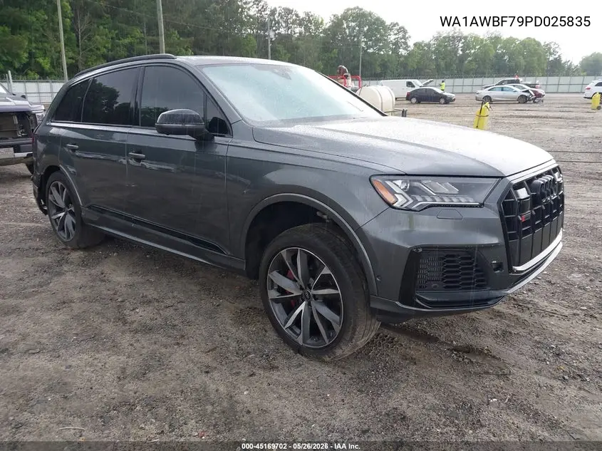 2023 Audi Sq7 Premium Plus Tfsi Quattro Tiptronic VIN: WA1AWBF79PD025835 Lot: 45169702