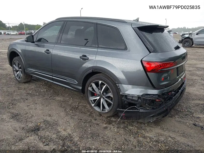 2023 Audi Sq7 Premium Plus Tfsi Quattro Tiptronic VIN: WA1AWBF79PD025835 Lot: 45169702
