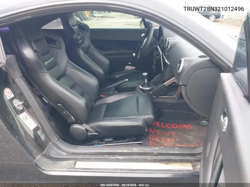 2002 Audi Tt 1.8L VIN: TRUWT28N321012496 Lot: 45397846