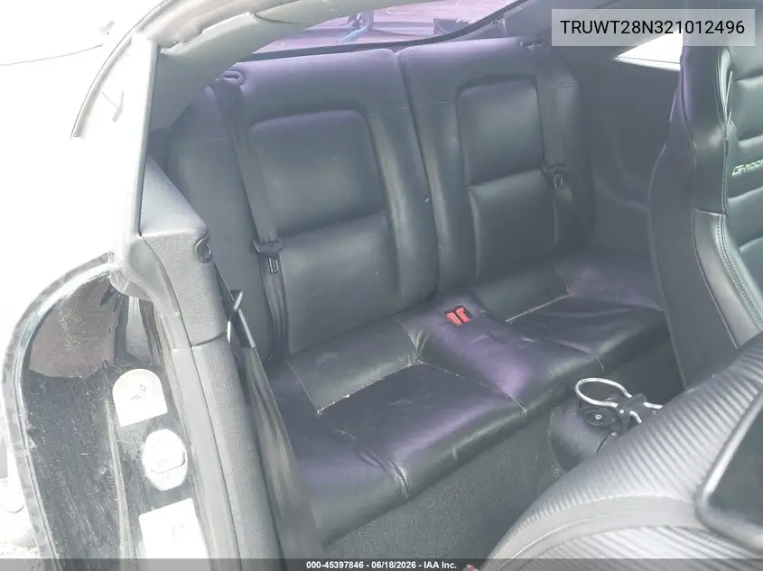 2002 Audi Tt 1.8L VIN: TRUWT28N321012496 Lot: 45397846