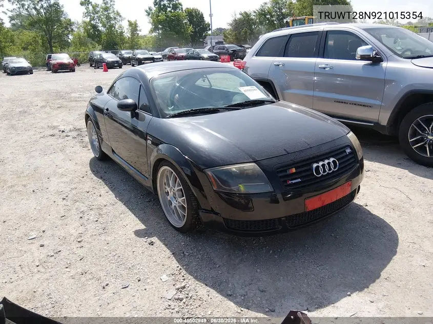 2002 Audi Tt 1.8L/Alms Commemorative Edition VIN: TRUWT28N921015354 Lot: 45502949