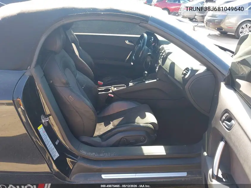 2008 Audi Tt 2.0T VIN: TRUNF38J681049640 Lot: 45075465