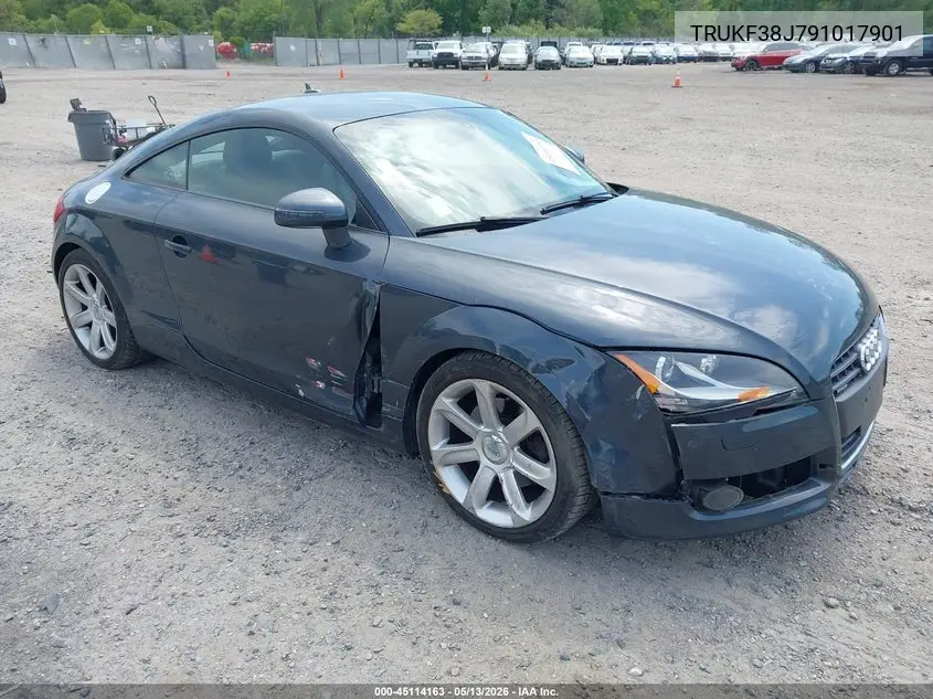 2009 Audi Tt 2.0T VIN: TRUKF38J791017901 Lot: 45114163