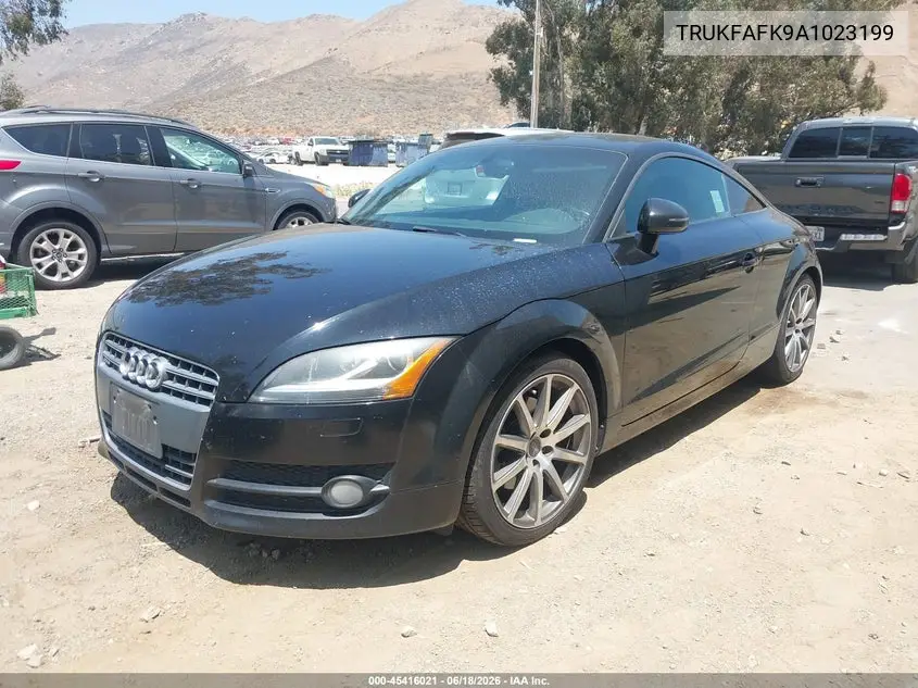 2010 Audi Tt 2.0T Premium VIN: TRUKFAFK9A1023199 Lot: 45416021