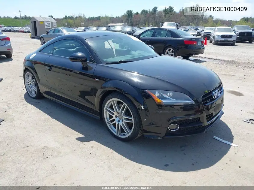 2014 Audi Tt 2.0T VIN: TRUBFAFK3E1000409 Lot: 45041222