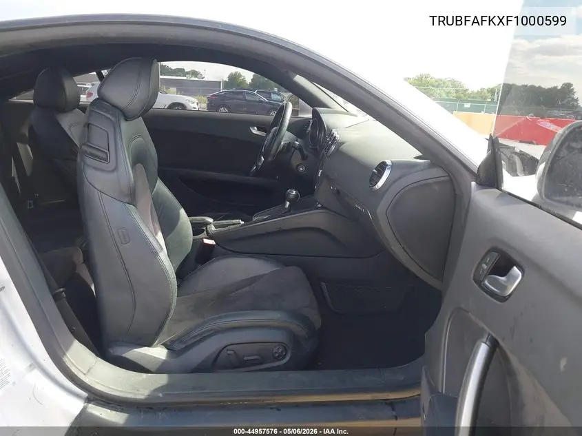 2015 Audi Tt 2.0T VIN: TRUBFAFKXF1000599 Lot: 44957576
