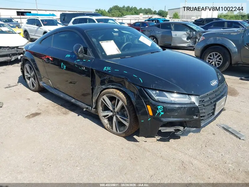 2021 Audi Tt 45 Tfsi Quattro S Tronic VIN: TRUAEAFV8M1002244 Lot: 45235611