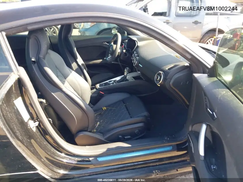 2021 Audi Tt 45 Tfsi Quattro S Tronic VIN: TRUAEAFV8M1002244 Lot: 45235611