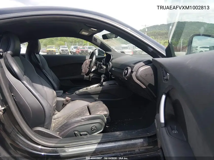2021 Audi Tt VIN: TRUAEAFVXM1002813 Lot: 45332897