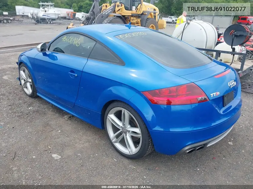 2009 Audi Tts 2.0T VIN: TRUUF38J691022077 Lot: 45606916