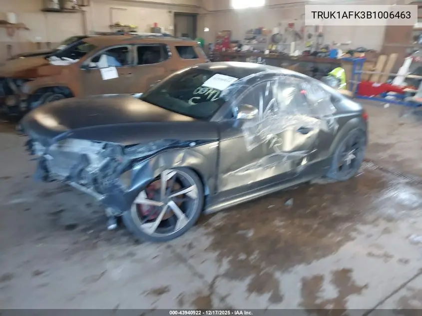 2011 Audi Tts 2.0T Premium Plus VIN: TRUK1AFK3B1006463 Lot: 43940922
