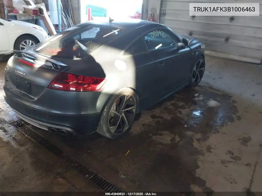 2011 Audi Tts 2.0T Premium Plus VIN: TRUK1AFK3B1006463 Lot: 43940922