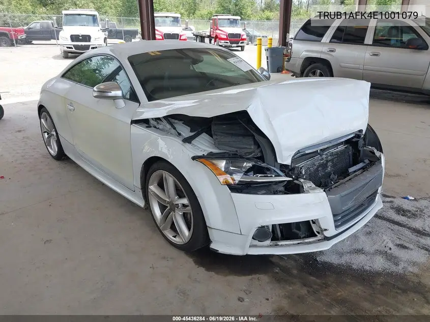 2014 Audi Tts 2.0T VIN: TRUB1AFK4E1001079 Lot: 45436284
