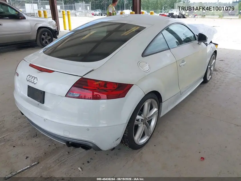 2014 Audi Tts 2.0T VIN: TRUB1AFK4E1001079 Lot: 45436284