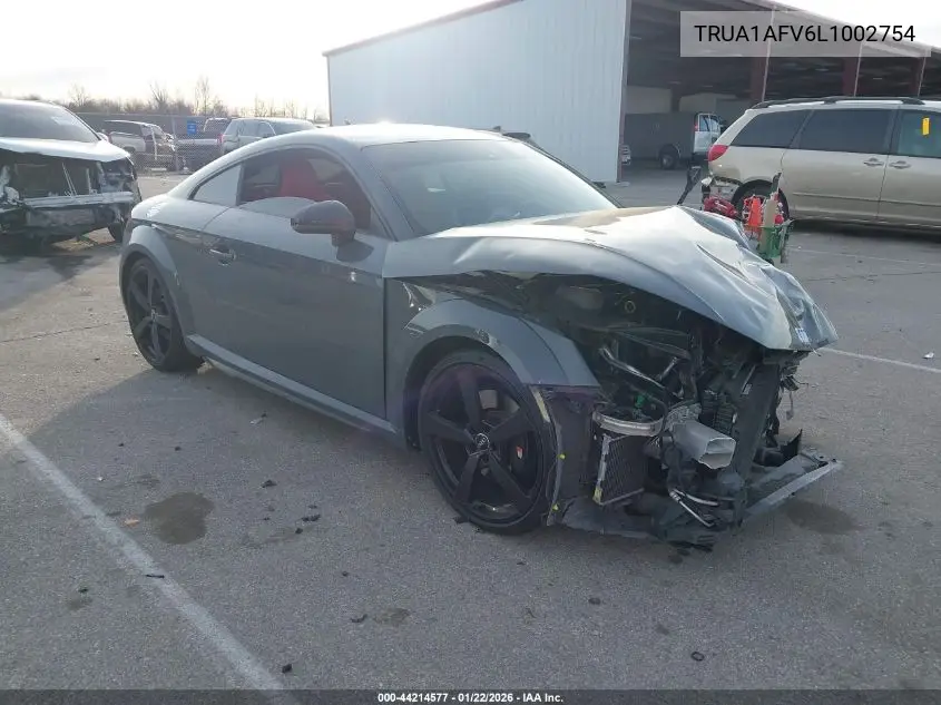 2020 Audi Tts Tfsi Quattro S Tronic VIN: TRUA1AFV6L1002754 Lot: 44214577