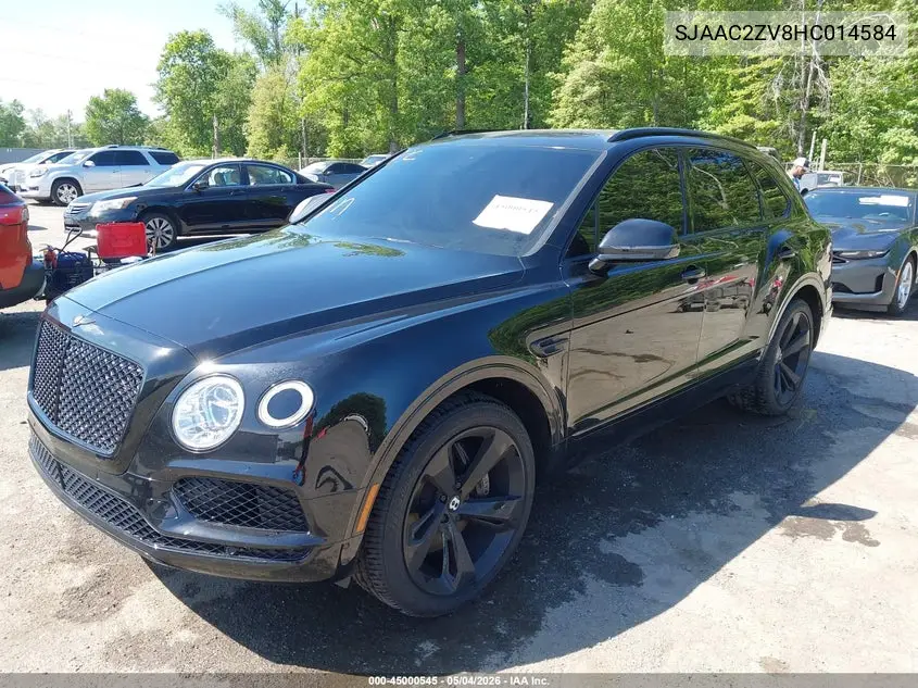 2017 Bentley Bentayga W12/W12 First Edition VIN: SJAAC2ZV8HC014584 Lot: 45000545