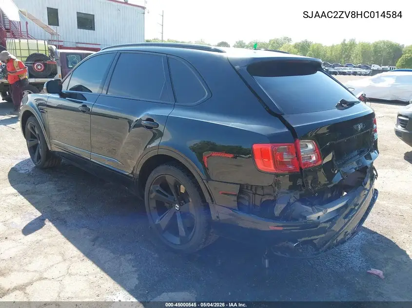 2017 Bentley Bentayga W12/W12 First Edition VIN: SJAAC2ZV8HC014584 Lot: 45000545