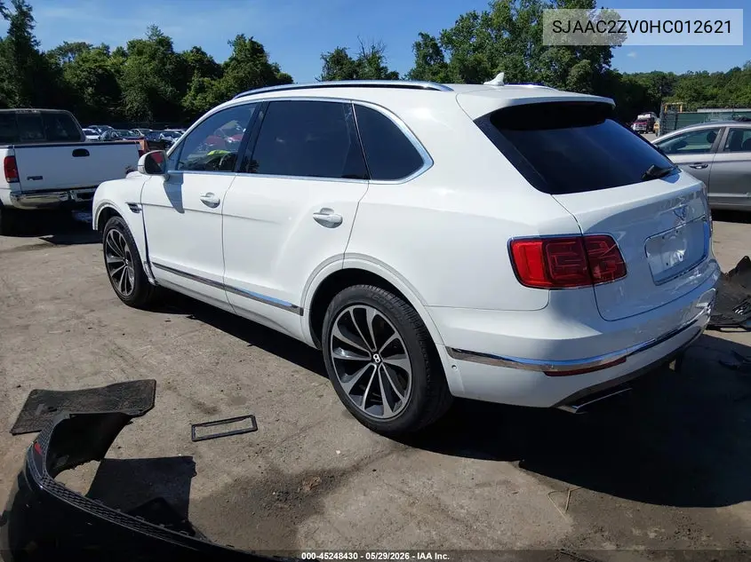 2017 Bentley Bentayga W12/W12 First Edition VIN: SJAAC2ZV0HC012621 Lot: 45248430