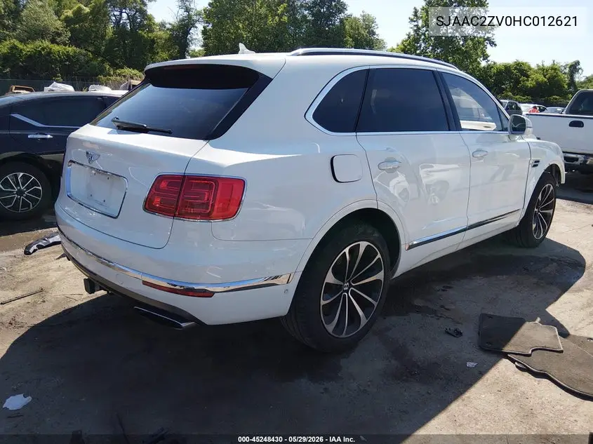 2017 Bentley Bentayga W12/W12 First Edition VIN: SJAAC2ZV0HC012621 Lot: 45248430