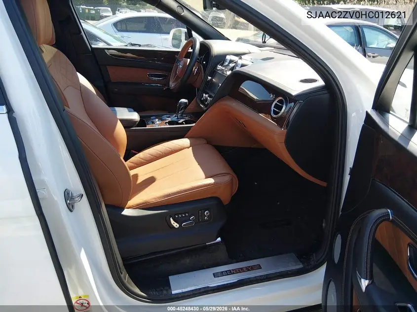 2017 Bentley Bentayga W12/W12 First Edition VIN: SJAAC2ZV0HC012621 Lot: 45248430