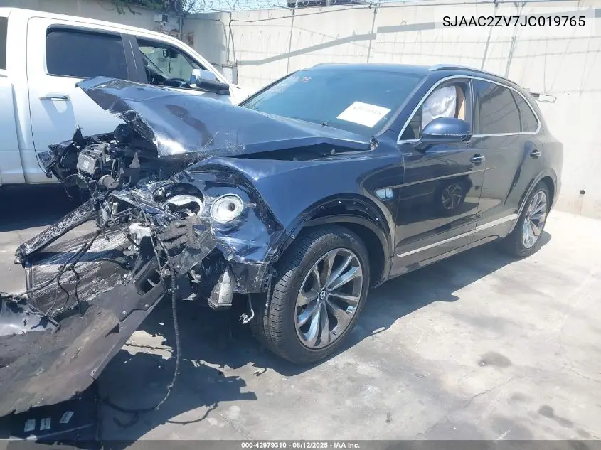 2018 Bentley Bentayga Activity Edition/Black Edition/Mulliner/Onyx Edition/W12 VIN: SJAAC2ZV7JC019765 Lot: 42979310