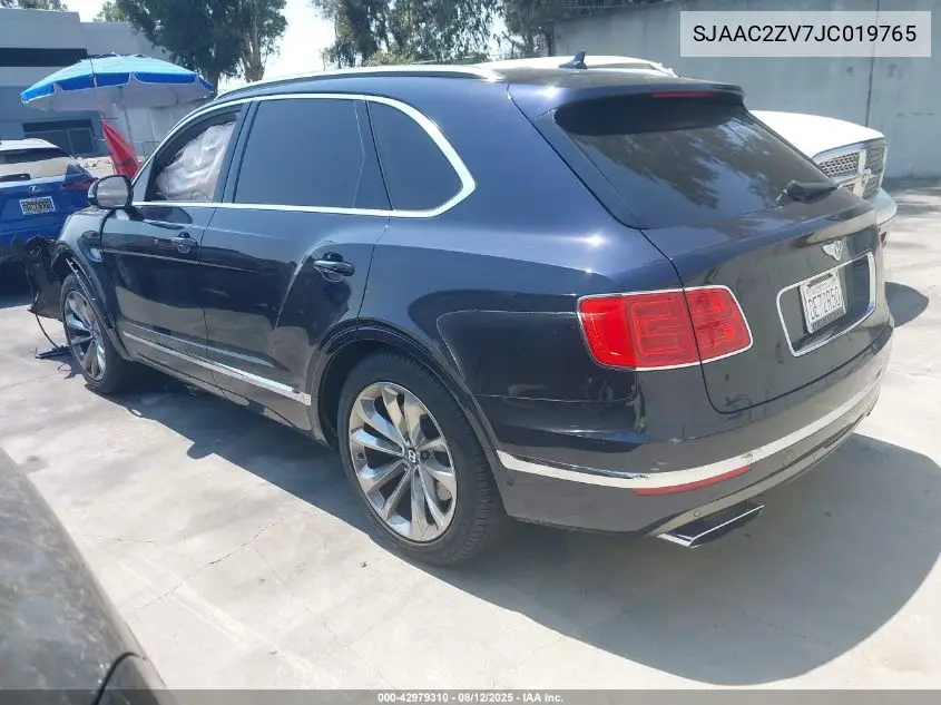 2018 Bentley Bentayga Activity Edition/Black Edition/Mulliner/Onyx Edition/W12 VIN: SJAAC2ZV7JC019765 Lot: 42979310