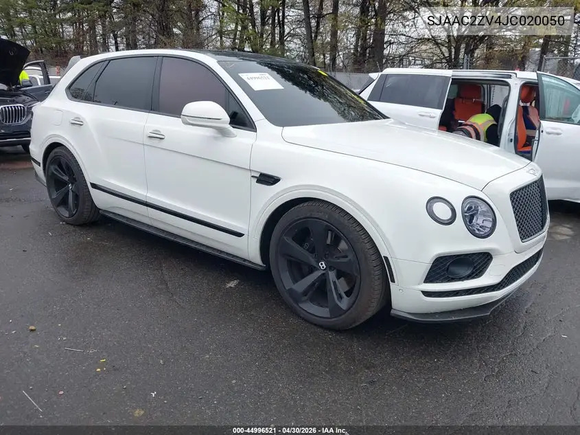 2018 Bentley Bentayga Activity Edition/Black Edition/Mulliner/Onyx Edition/W12 VIN: SJAAC2ZV4JC020050 Lot: 44996521