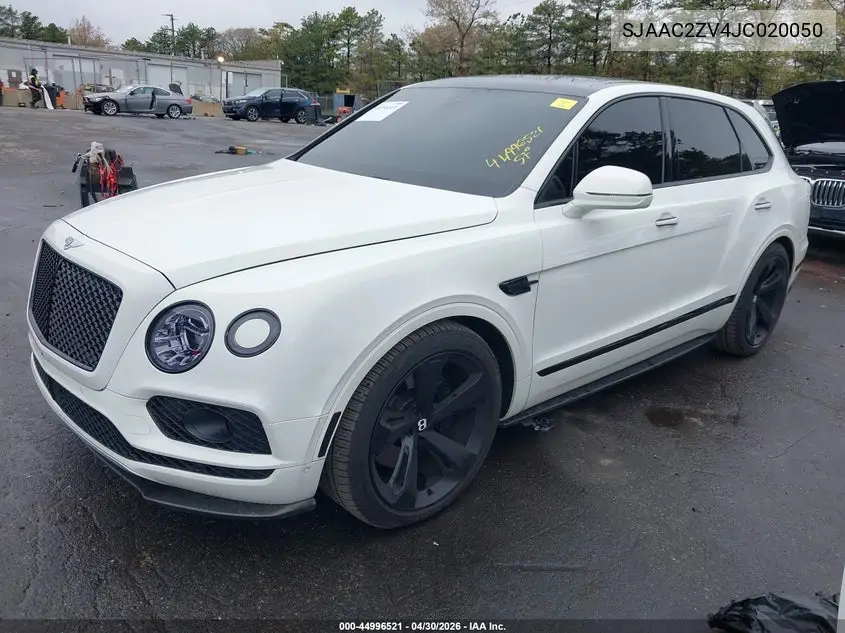 2018 Bentley Bentayga Activity Edition/Black Edition/Mulliner/Onyx Edition/W12 VIN: SJAAC2ZV4JC020050 Lot: 44996521