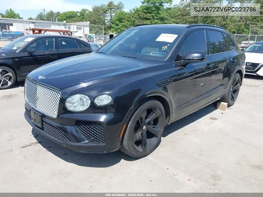 2023 Bentley Bentayga Hybrid VIN: SJAA72ZV6PC023786 Lot: 45296400