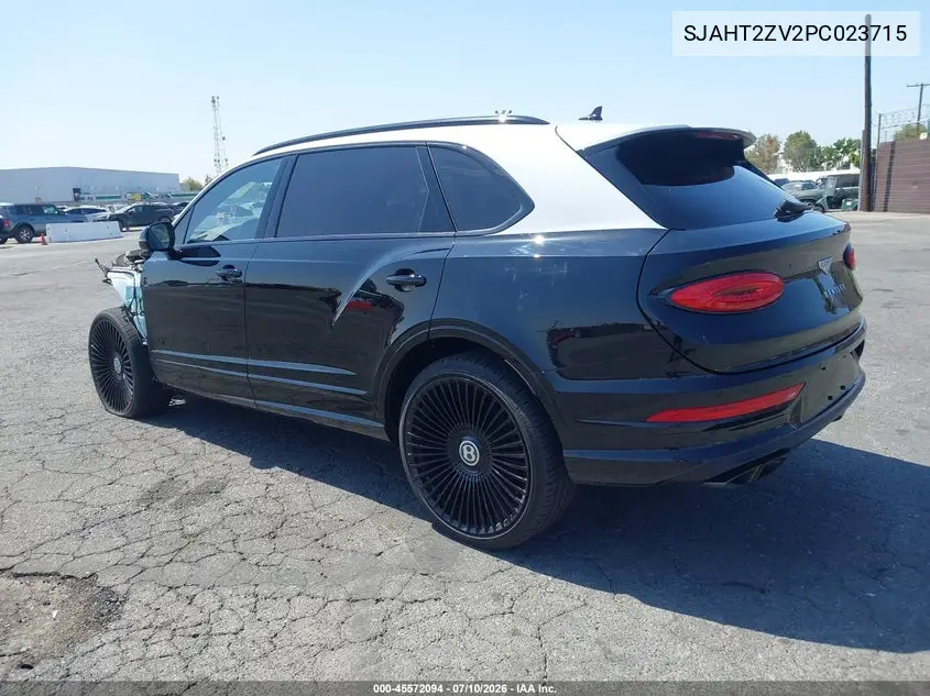 2023 Bentley Bentayga Azure/Azure First Edition VIN: SJAHT2ZV2PC023715 Lot: 45572094