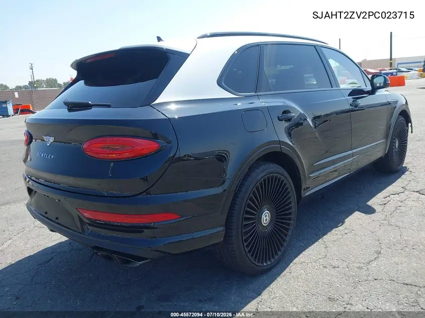 2023 Bentley Bentayga Azure/Azure First Edition VIN: SJAHT2ZV2PC023715 Lot: 45572094