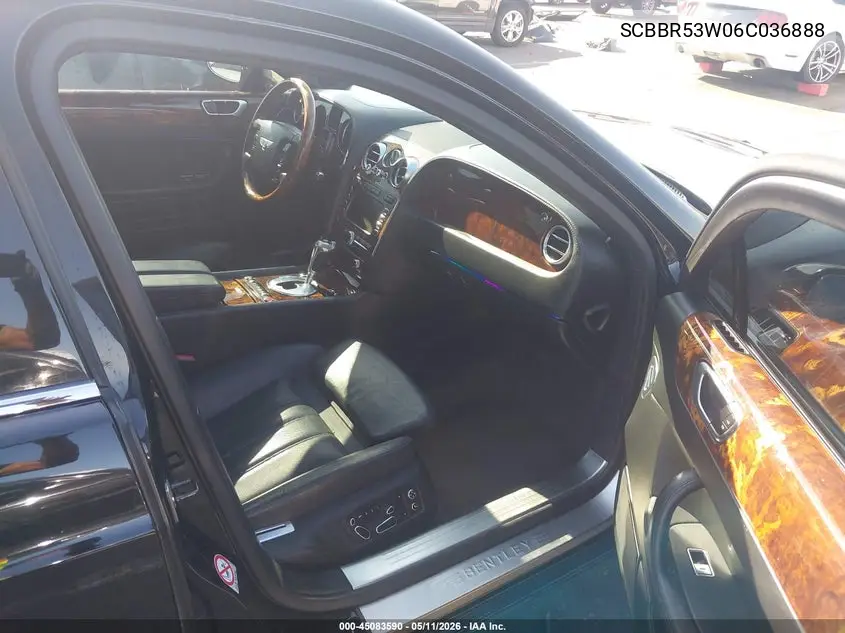 2006 Bentley Continental Flying Spur VIN: SCBBR53W06C036888 Lot: 45083590