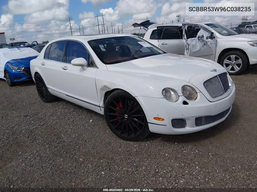 2006 Bentley Continental Flying Spur VIN: SCBBR53W96C038235 Lot: 45253452