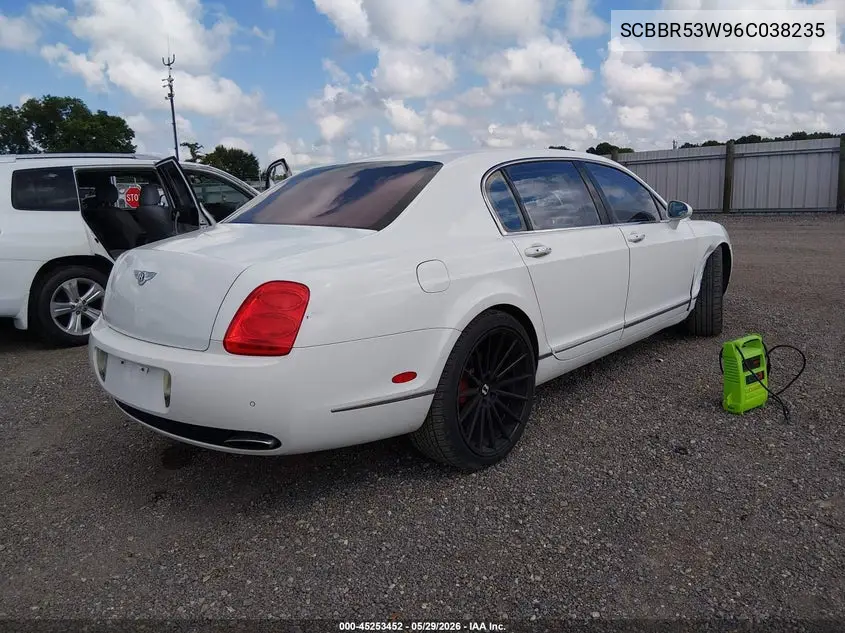 2006 Bentley Continental Flying Spur VIN: SCBBR53W96C038235 Lot: 45253452