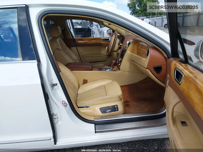 2006 Bentley Continental Flying Spur VIN: SCBBR53W96C038235 Lot: 45253452