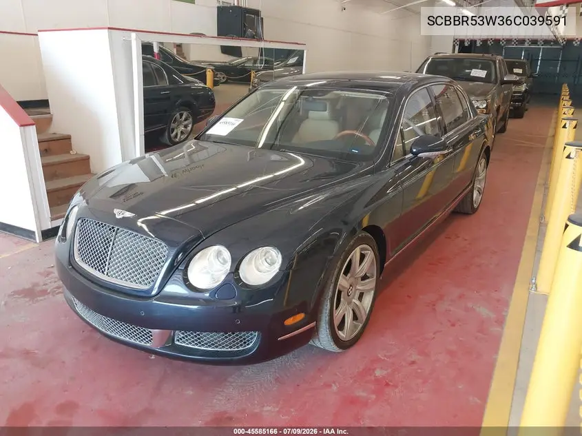 2006 Bentley Continental Flying Spur VIN: SCBBR53W36C039591 Lot: 45585166