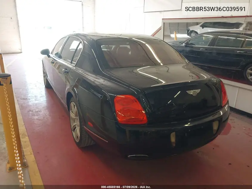 2006 Bentley Continental Flying Spur VIN: SCBBR53W36C039591 Lot: 45585166