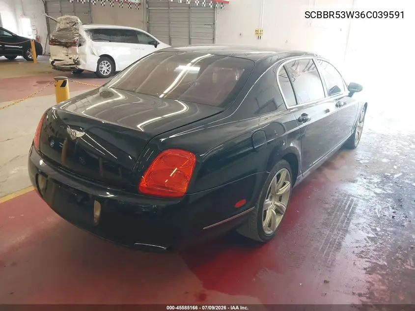 2006 Bentley Continental Flying Spur VIN: SCBBR53W36C039591 Lot: 45585166