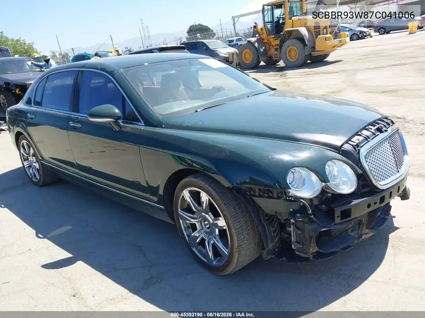 2007 Bentley Continental Flying Spur VIN: SCBBR93W87C041006 Lot: 45392190