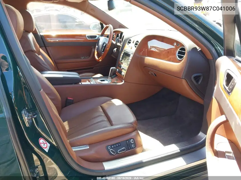 2007 Bentley Continental Flying Spur VIN: SCBBR93W87C041006 Lot: 45392190