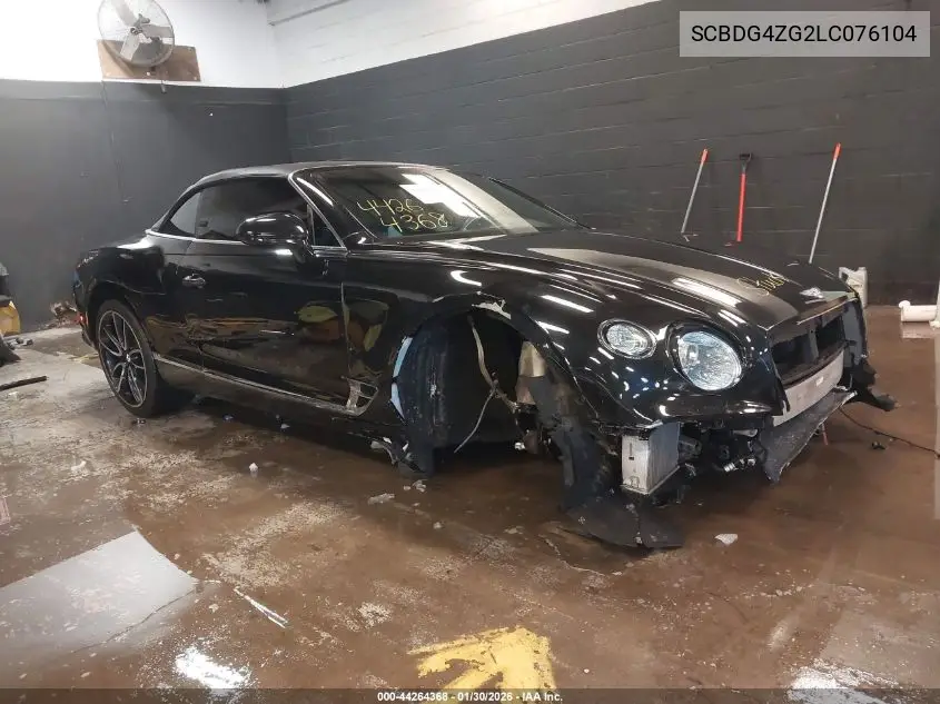 2020 Bentley Continental Gt V8/V8 First Edition VIN: SCBDG4ZG2LC076104 Lot: 44264368
