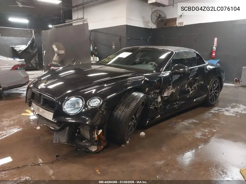 2020 Bentley Continental Gt V8/V8 First Edition VIN: SCBDG4ZG2LC076104 Lot: 44264368