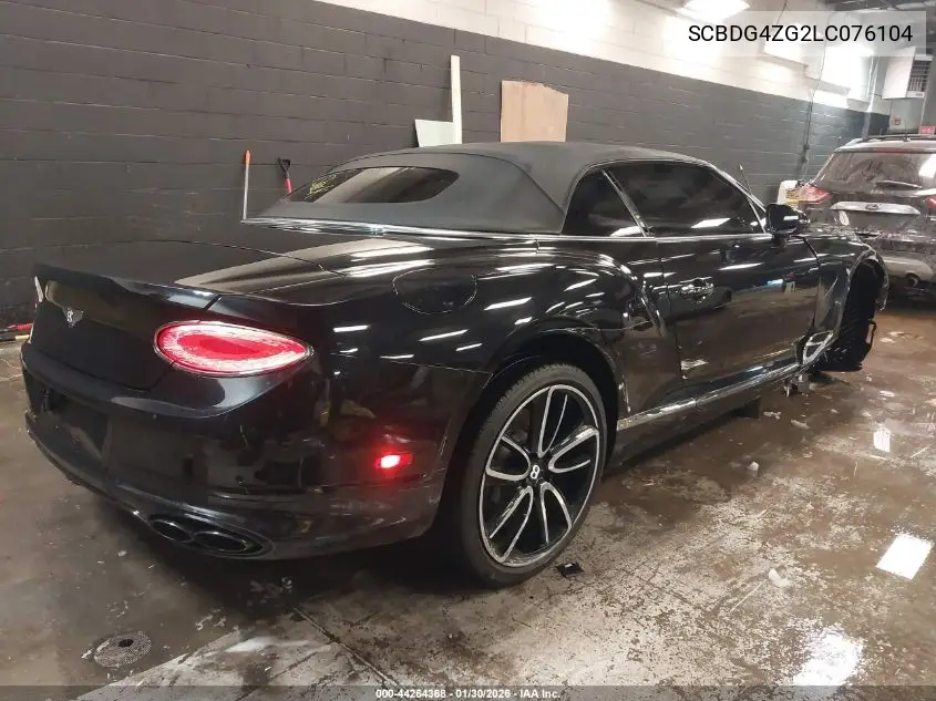 2020 Bentley Continental Gt V8/V8 First Edition VIN: SCBDG4ZG2LC076104 Lot: 44264368
