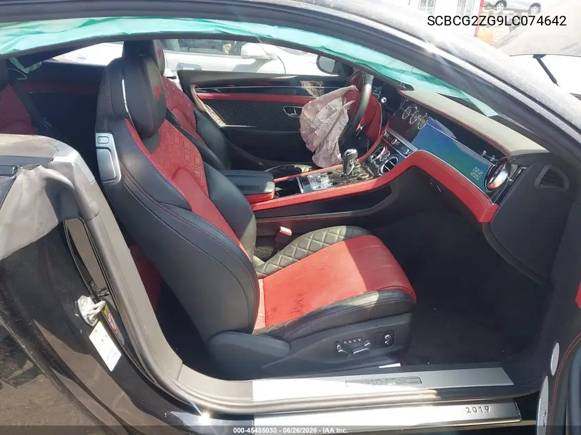 2020 Bentley Continental Gt V8/V8 First Edition VIN: SCBCG2ZG9LC074642 Lot: 45485030