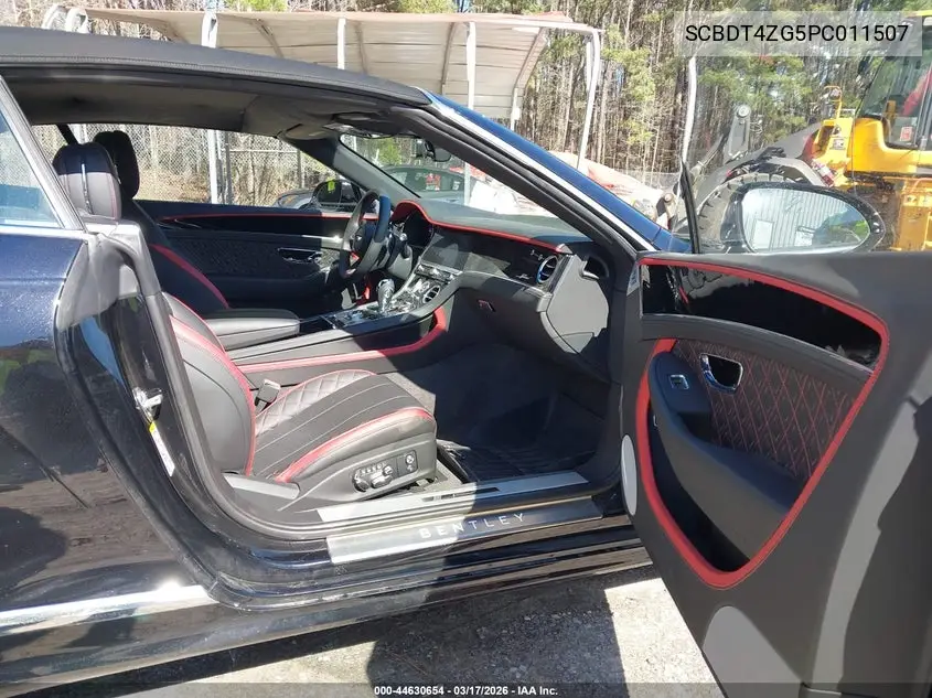 2023 Bentley Continental Gt Mulliner W12/Speed VIN: SCBDT4ZG5PC011507 Lot: 44630654