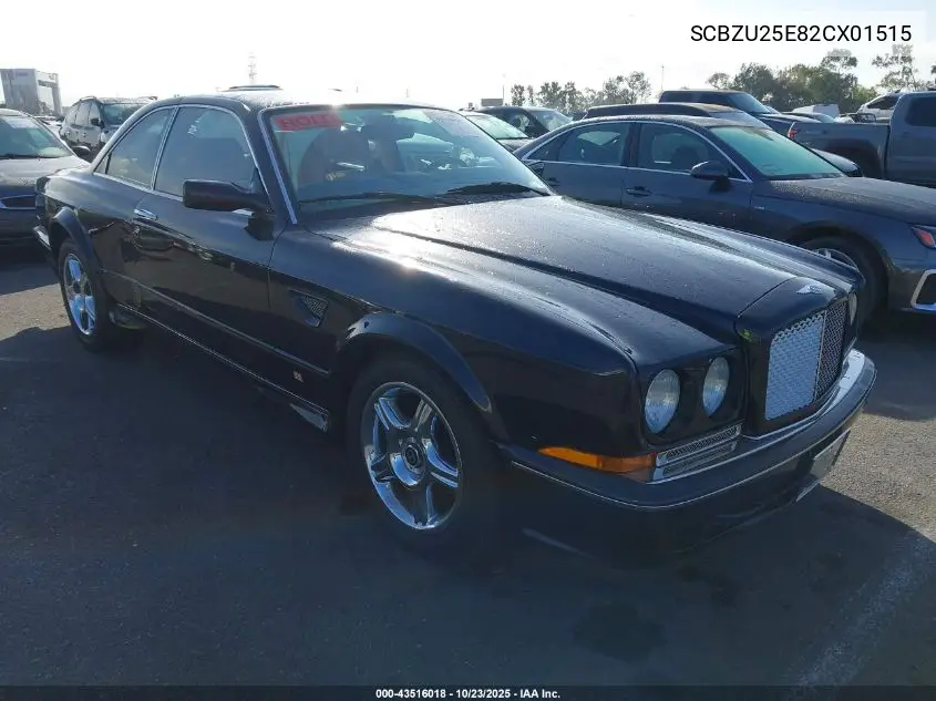 2002 Bentley Continental T VIN: SCBZU25E82CX01515 Lot: 43516018